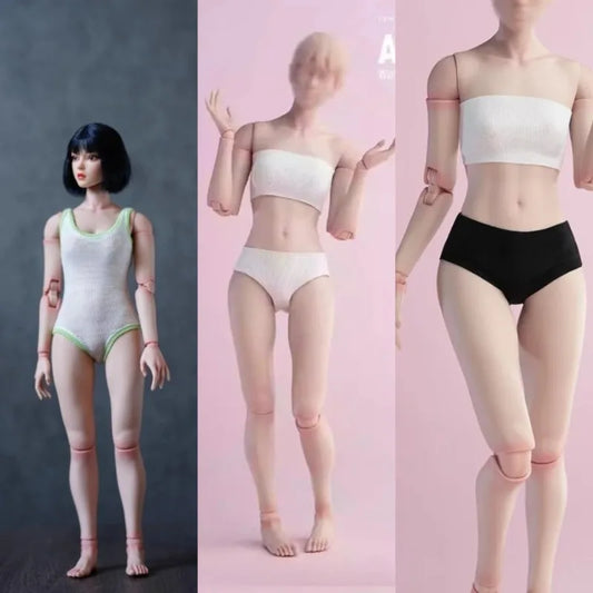 Worldbox AT210 AT201 AT202 1/6 Scale Hobbies Super Flexible Female Wasp Waist Full Buttock Joint Body 27cm Action Figures