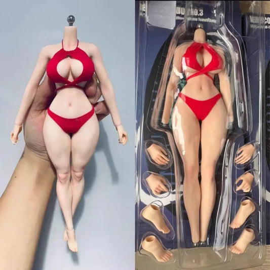 In Stock VERYCOOL VCD-03 1/6 Scale Action Figures Sexy Seamless Body Full-figured Joint Movable Body Model Toys